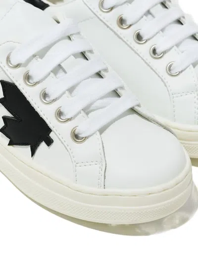 Dsquared2 Logo Lace-up Sneakers In Multi