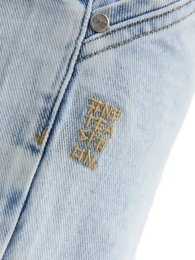 One Teaspoon Cargo-pocket Jeans In Blue