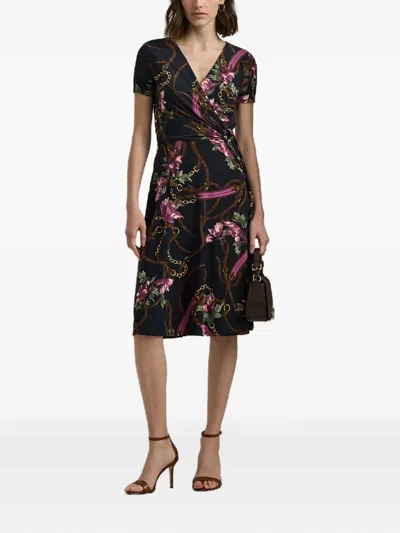 Ralph Lauren Floral-print Dress In Multi