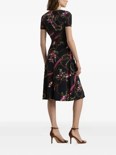 Ralph Lauren Floral-print Dress In Multi