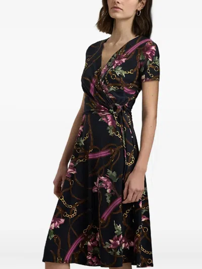 Ralph Lauren Floral-print Dress In Multi