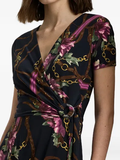 Ralph Lauren Floral-print Dress In Multi