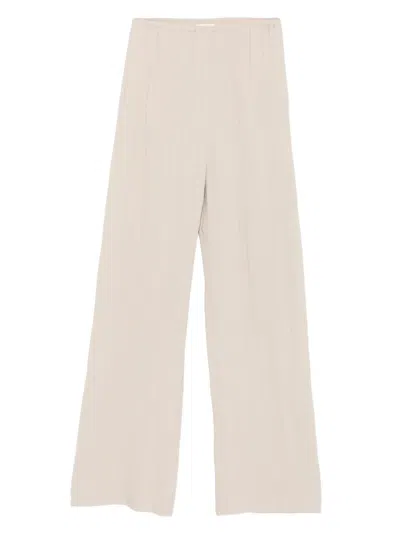Nanushka Elastic-waist Trousers In Neutral