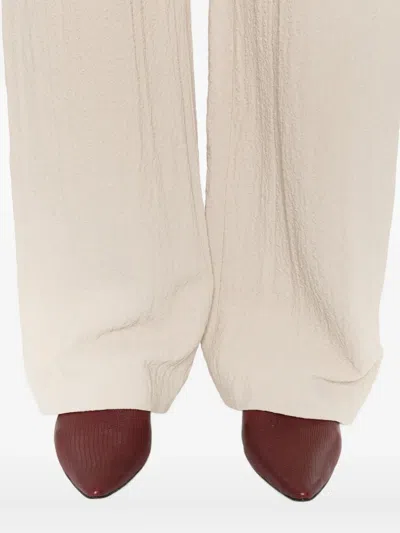 Nanushka Elastic-waist Trousers In Neutral