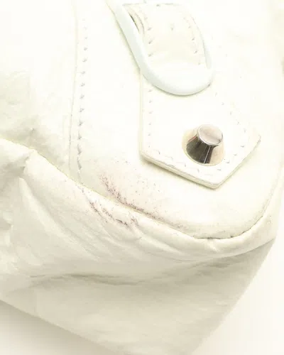 Balenciaga First Bag In White