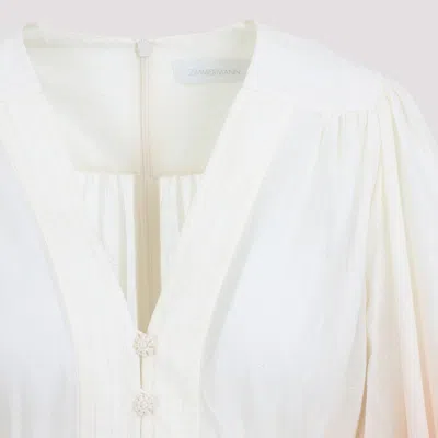 Zimmermann Awaken Plunge Maxi Dress Women In Multi