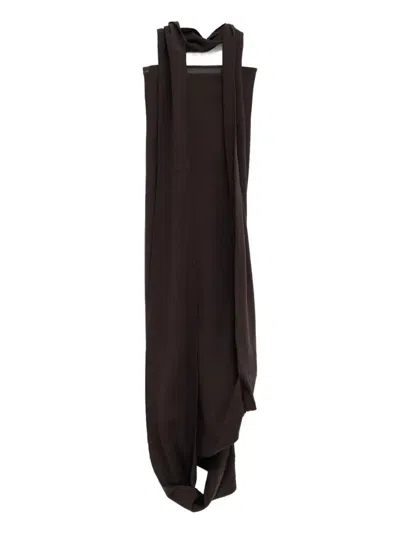 Paloma Wool Wool Knit Sleeveless Dress In Gray