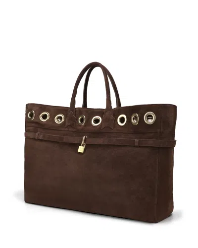 Naked Wolfe Brooklyn Brown Zabli Suede