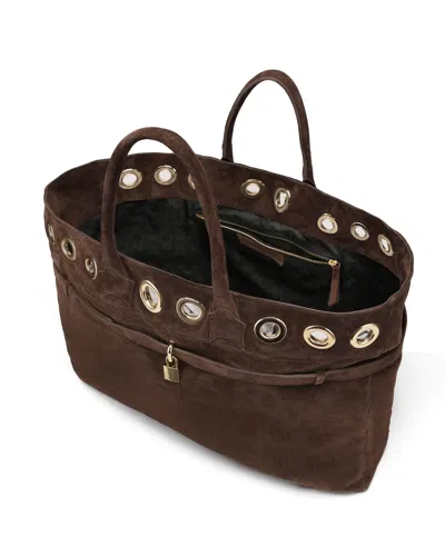 Naked Wolfe Brooklyn Brown Zabli Suede