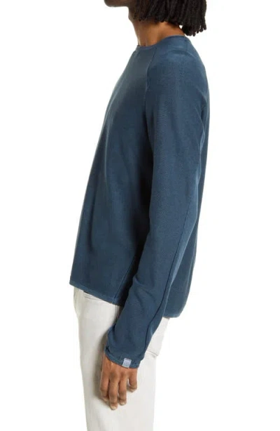 Rag & Bone Clayton Crewneck Sweater In Blue