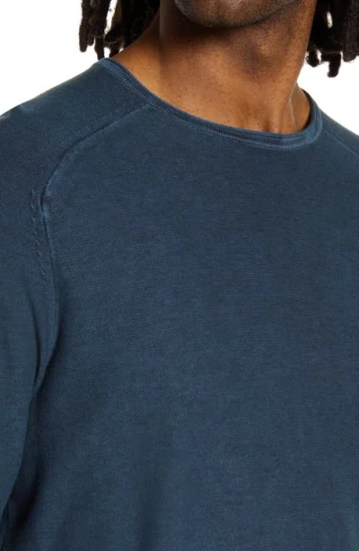 Rag & Bone Clayton Crewneck Sweater In Blue