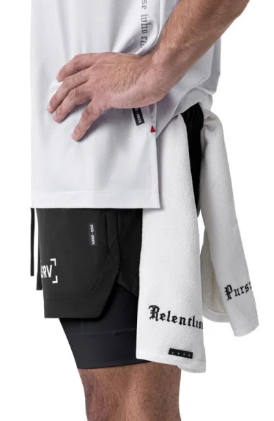 Asrv Treta-lite 2-in-1 Lined Shorts In Black