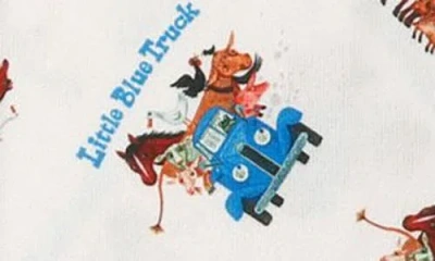 Baby Starters Little Blue Truck 2-piece Pajamas In White