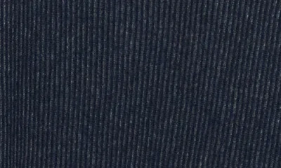 Amicale Rib Cashmere Mock Neck Sweater In Blue