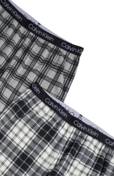 Calvin Klein Kids' 2-pack Sleep Pants In Gray