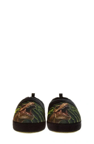 Josmo Kids' Jurassic Graphic Slipper In Black