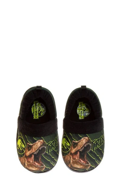 Josmo Kids' Jurassic Graphic Slipper In Black