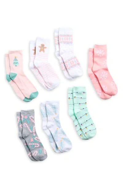 Nordstrom Rack 7-pack Days Of The Week Socks In Multi