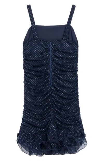 Speechless Kids' Glitter Body-con Party Dress In Blue