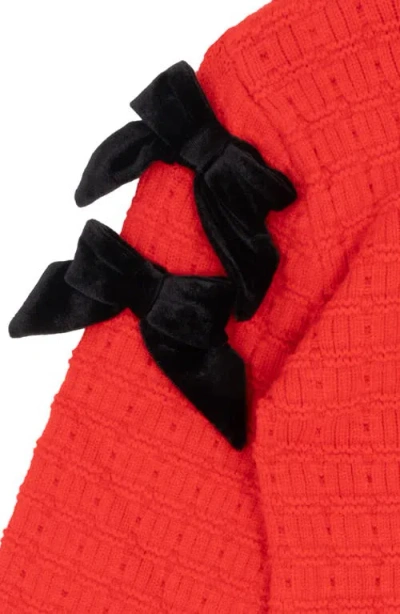 Rare Editions Girls 4t-6x 2-piece Textured Sweater And Flare Pants Set In Multi