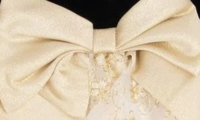 Rare Editions Kids' Mixed Media Party Dress In Black