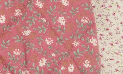 Blanknyc Bloom Bash Quilted Bomber Jacket In Pink