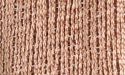 Vince Camuto Lurex Wrap Scarf In Brown