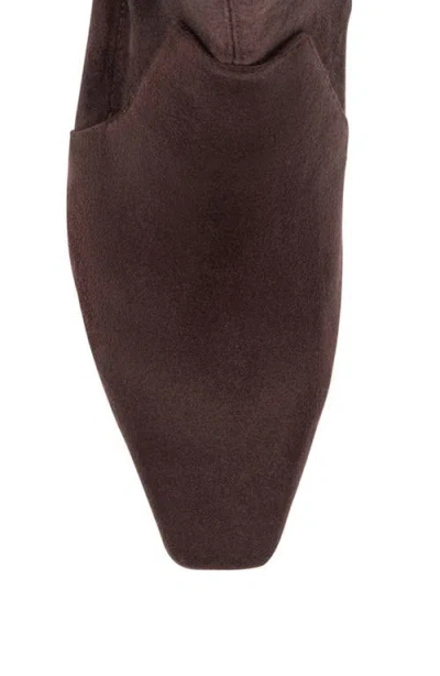 Donald Pliner Kitten Heel Knee High Boot In Brown