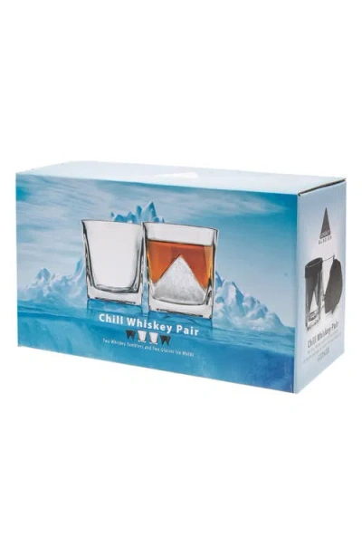 Godinger 4-piece Whiskey Mold Set In Black