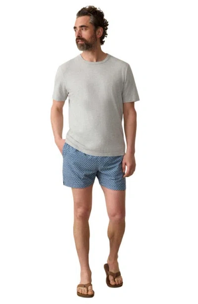 Faherty Shortlite Swim Trunks In Blue
