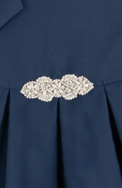 Rare Editions Kids' Mikao Bow Party Dress In Blue