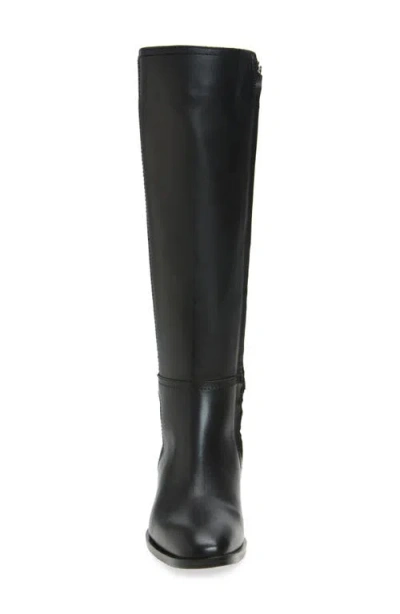 Aquatalia Claudette Water Resistant Knee High Boot In Black