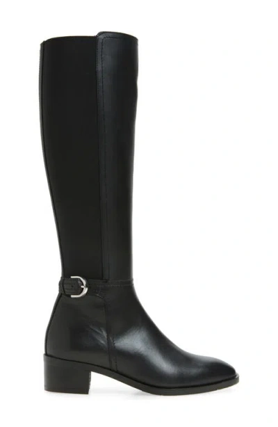 Aquatalia Claudette Water Resistant Knee High Boot In Black