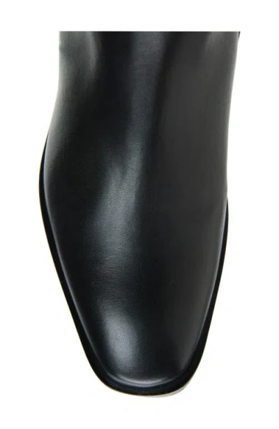 Aquatalia Claudette Water Resistant Knee High Boot In Black