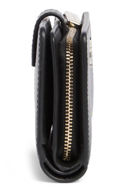 Kate Spade New York Staci Medium Bifold Leather Wallet In Black