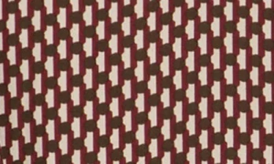 Max Studio Cuffed Sleeve Midi Shirtdress In Brown