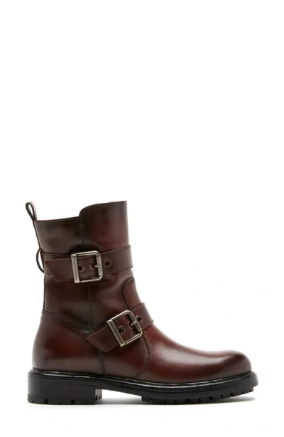 La Canadienne Wise Waterproof Leather Lug Sole Boot In Brown