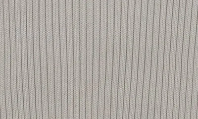 Rag & Bone Isabella Crewneck Wool Ribbed Sweater In Gray