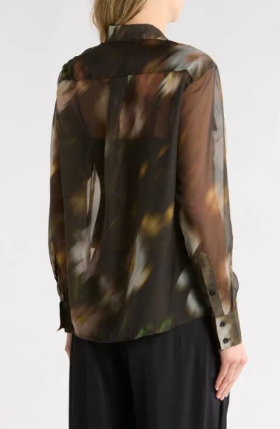 Rag & Bone Sonica Button-up Shirt In Black