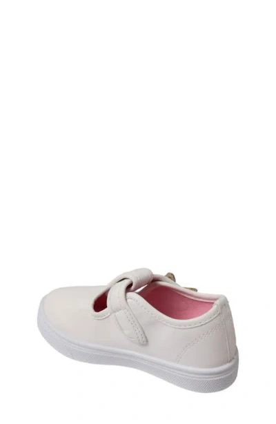 Oomphies Kids' Olivia Butterfly Sneaker In White