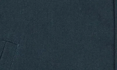 Hurley Industry Faux Shearling Lined Canvas Jacket In Blue