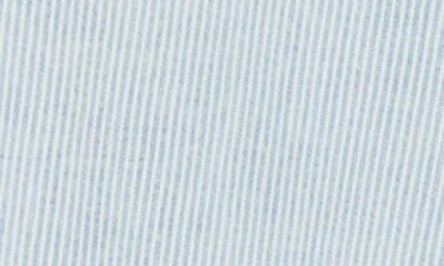 Ag Isabelle Stripe High Waist Side Panel Ankle Skinny Jeans In Gray