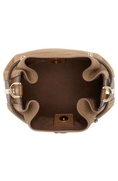 Furla Aura Mini Drawstring Bucket Bag