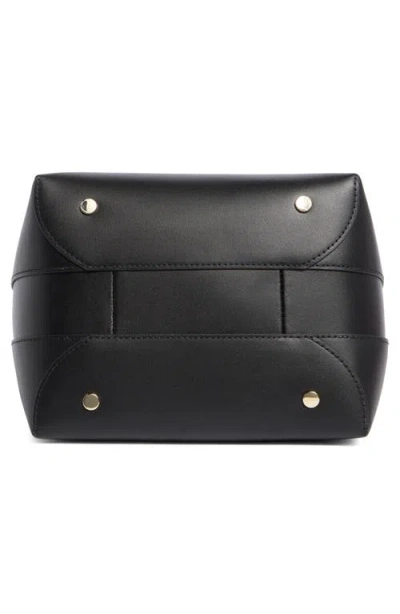 Furla Mianova Leather Bucket Bag In Black