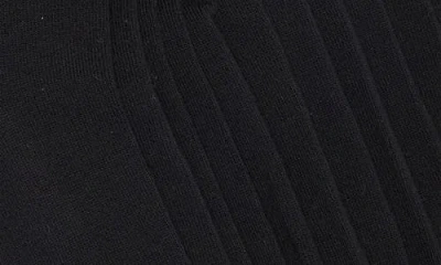 Hugo Boss Boss Rib Logo 6-pack Crew Socks In Black
