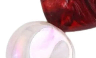 Macrae & Co . Red Love Bag Charm In Multi