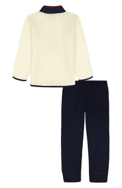 Nautica Fleece Pullover & Joggers Set In Multi