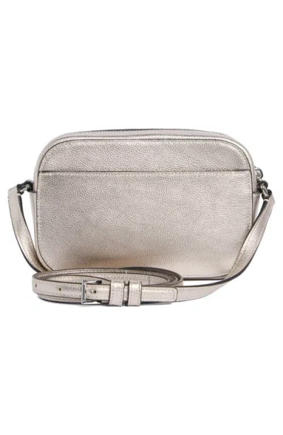 Kate Spade New York Ava Metallic Crossbody Bag In Silver
