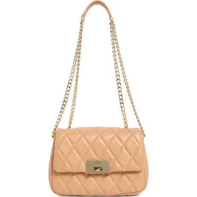 Kate Spade New York Carey Quilted Shoulder Bag In Brown