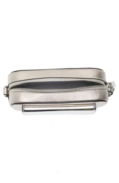 Kate Spade New York Ava Metallic Crossbody Bag In Silver